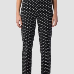 Joseph Ribkoff Polka Dot Ankle Pants